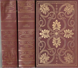 Item #16378 War and Peace & Anna Karenina (Two Volume Set). Leo Tolstoy
