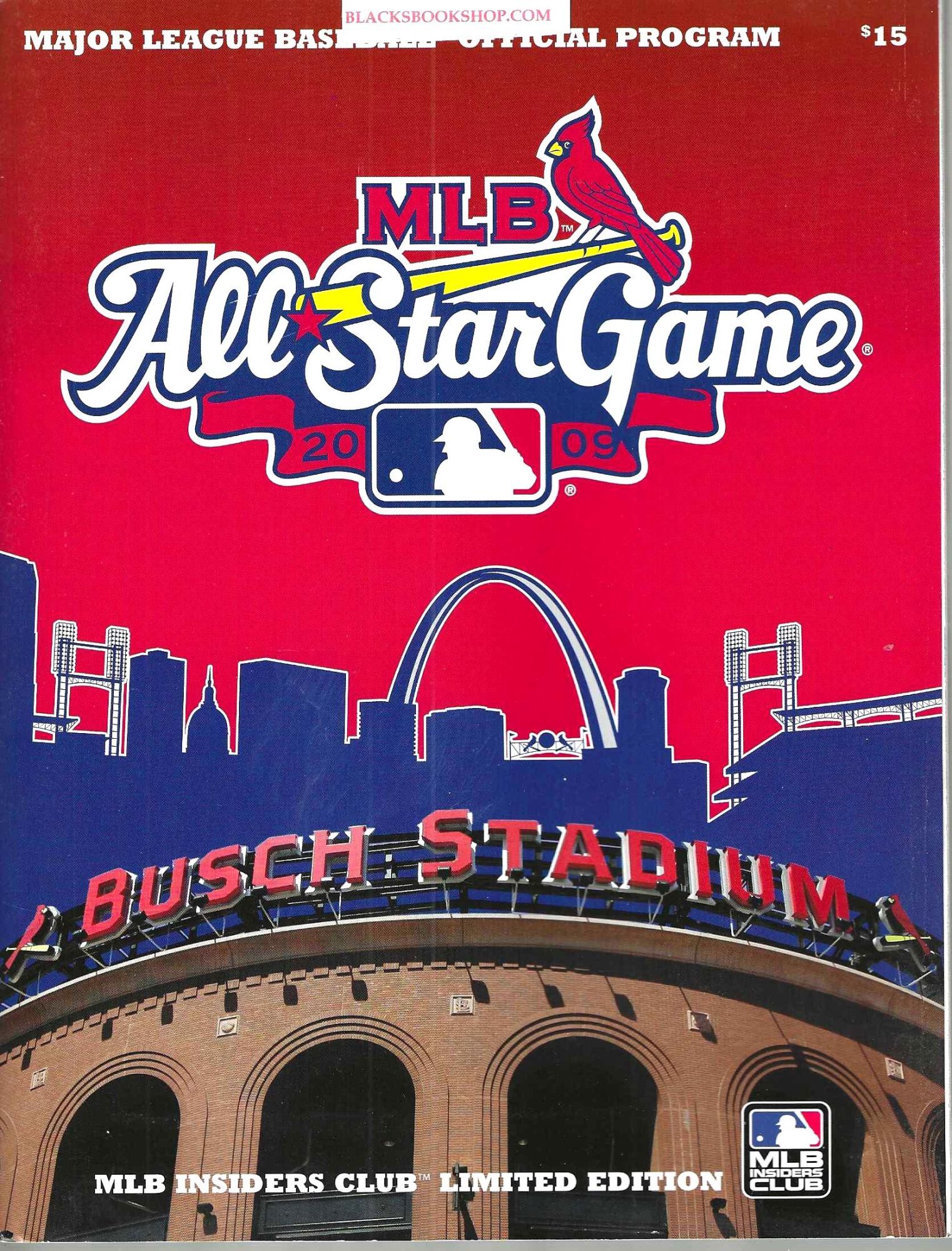 2009 MLB All Star Game Major League Baseball Official Program MLB