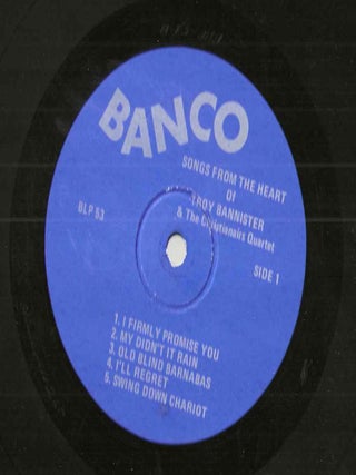 Songs from the Heart of Troy Bannister and the Christainairs Quartet
