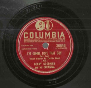Item #16778 I'm Gonna Love That Guy / It's Only a Paper Moon. Benny Goodman, his Orchestra