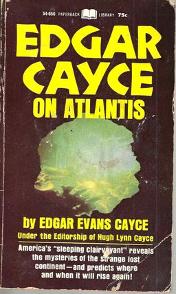 Item #16839 Edgar Cayce on Atlantis. Edgar Evans Cayce