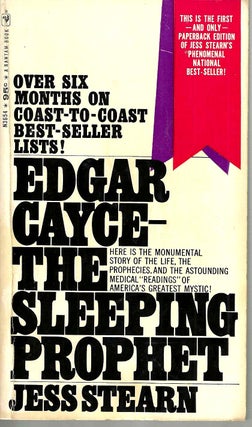Item #16867 Edgar Cayce - The Sleeping Prophet. Jess Stearn