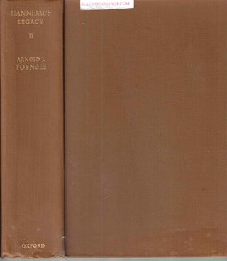 Item #16871 Hannibal's Legacy The Hannibalic War's Effects on Roman Life: Volume II - Rome and...