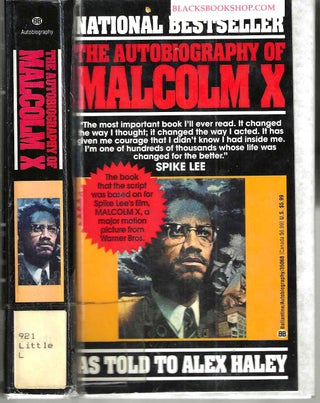 Item #16955 The Autobiography of Malcolm X: As Told to Alex Haley. Alex Haley