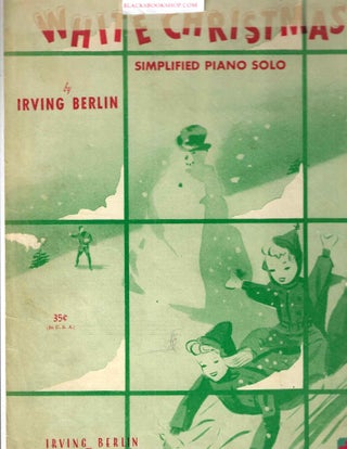 Item #16969 White Christmas. Irving Berlin