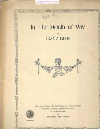 Item #16976 In the Month of May. Franz Behr