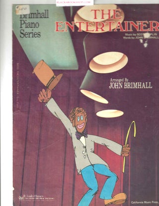 Item #16983 The Entertainer. Scott Joplin, John Brimhall