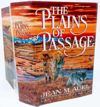 Item #17364 The Plains of Passage (Earth's Children Book 4). Jean M. Auel