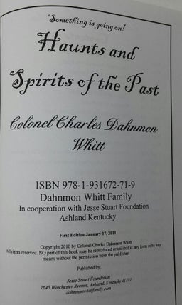 Haunts and Spirits of the Past
