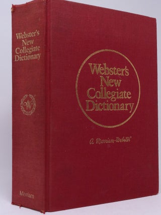 Item #18095 Webster's New Collegiate Dictionary. Henry Bosley - EIC Woolf
