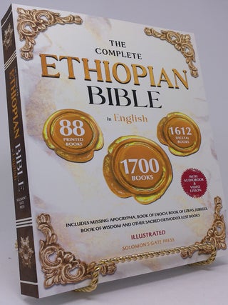 Item #18109 THE COMPLETE ETHIOPIAN BIBLE IN ENGLISH Illustrated: Includes Missing Apocrypha, Book...