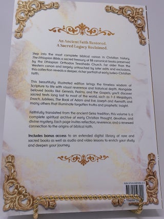 THE COMPLETE ETHIOPIAN BIBLE IN ENGLISH Illustrated: Includes Missing Apocrypha, Book of Enoch, Book of Ezras, Jubilees, Book of Wisdom and Other Sacred