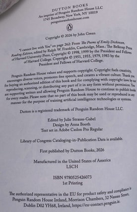 Hollywood, Ending (Signed Edition)
