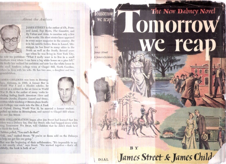 Item #2585 Tomorrow We Reap; A New Novel About the Dabneys #4. James Street, James Childers.