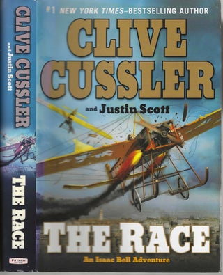 Item #2835 The Race (An Isaac Bell Adventure). Clive Cussler, Justin Scott