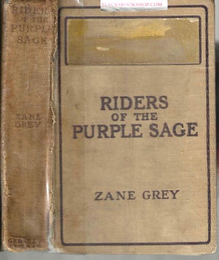 Item #3089 Riders of the Purple Sage. Pearl Zane Grey