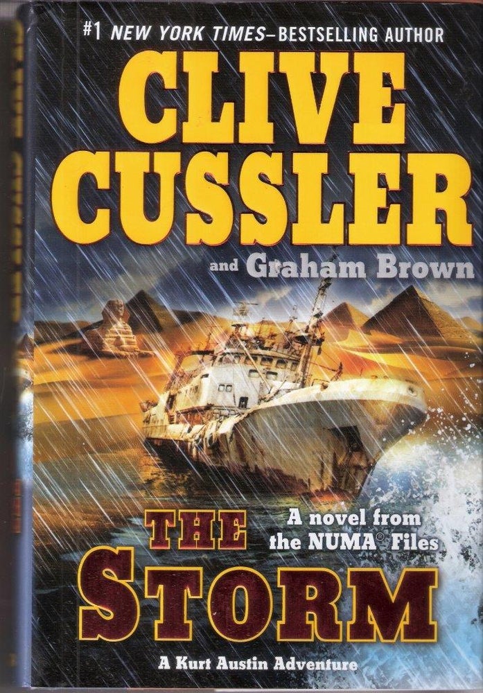 Item #3469 The Storm A Kurt Austin Adventure. Clive Cussler, Graham Brown.