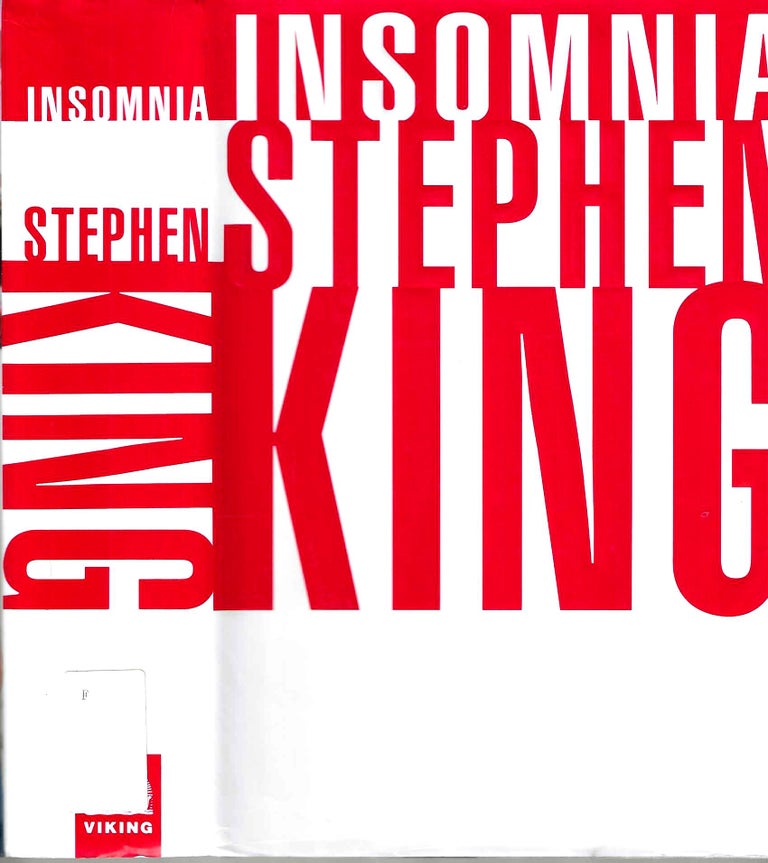Item #4032 Insonmia. Stephen King.