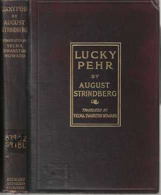 Item #4769 Lucky Pehr A Drama in Five Acts. August Strindberg