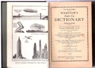 Webster's Daily Use Dictionary Self-Pronouncing