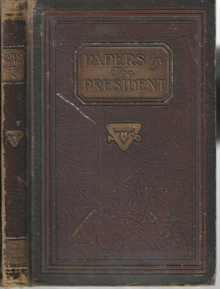 Item #5011 Papers by the President. George M. Verity