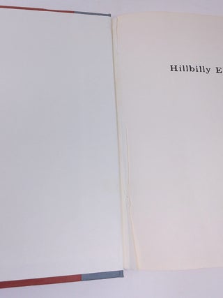 Hillbilly Elegy: A Memoir of a Family and Culture in Crisis; A Memoir of a Family and Culture in Crisis