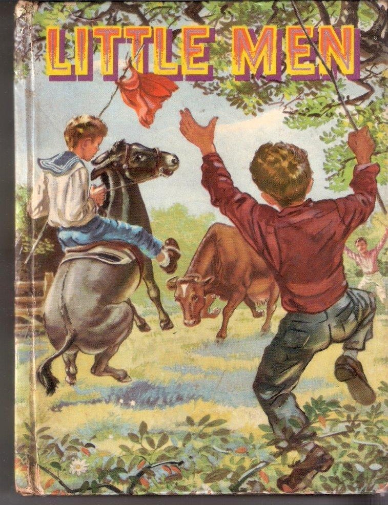 Item #6154 Little Men. Louisa May Alcott.