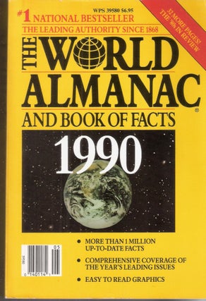 Item #7137 The World Almanac and Book of Facts 1990. WPS
