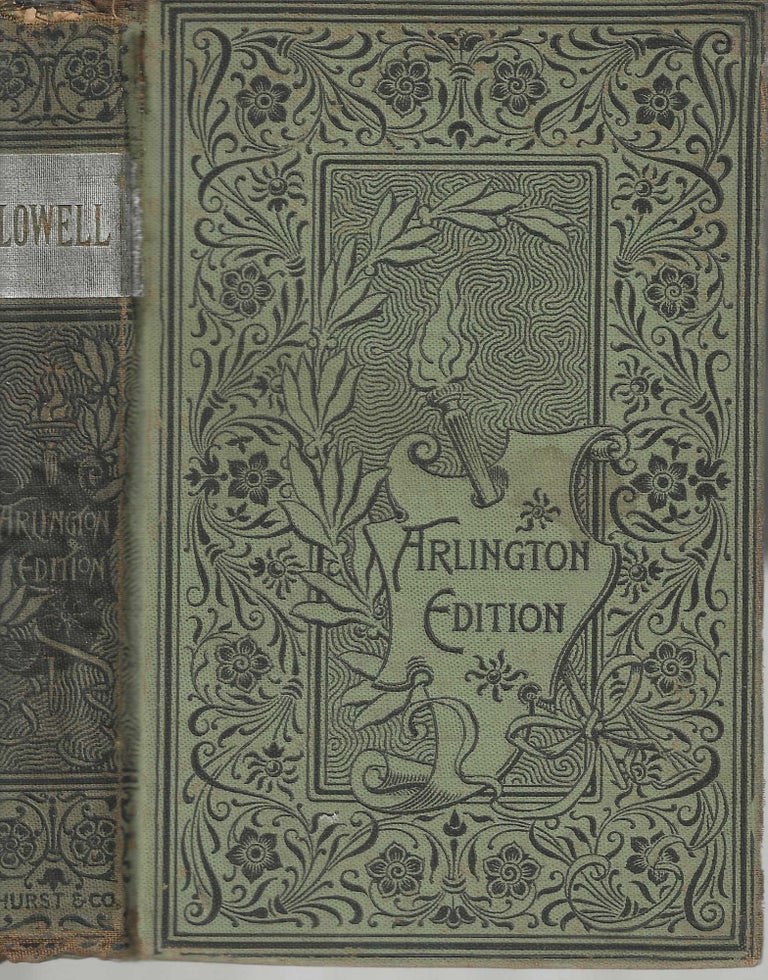 Item #80 Early Poems; Arlington Edition. James Russell Lowell.