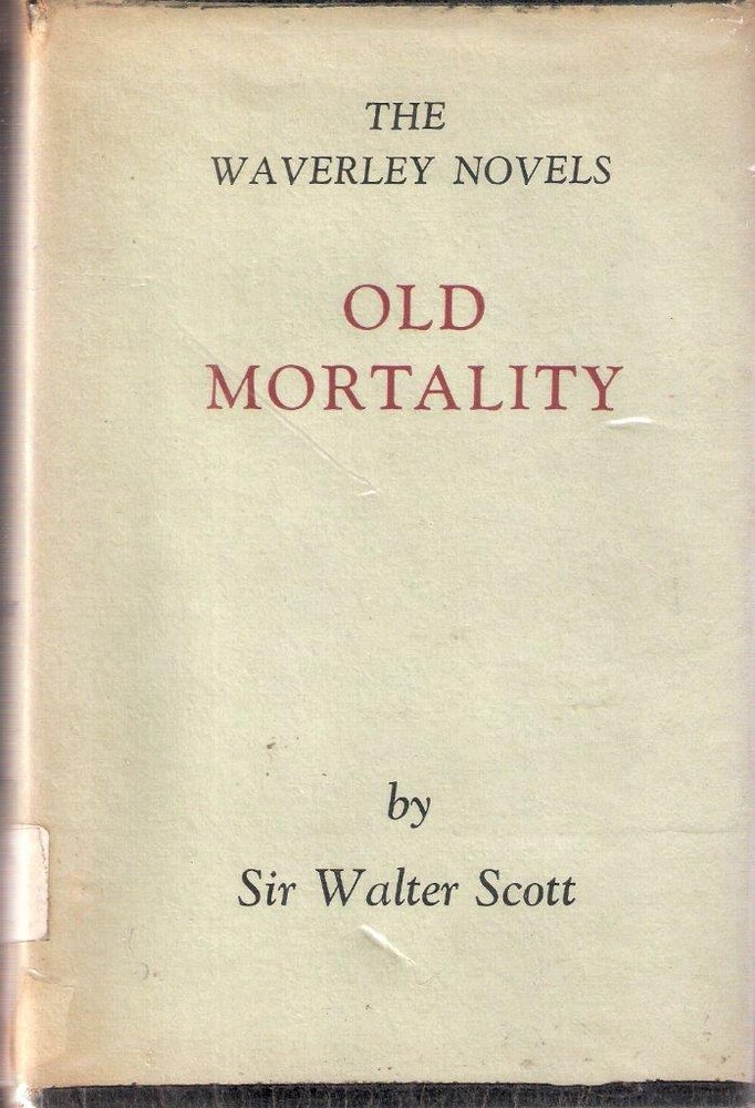Item #8343 Old Mortality. Sir Walter Scott.