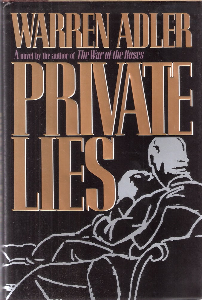 Item #8540 Private Lies. Warren Adler.