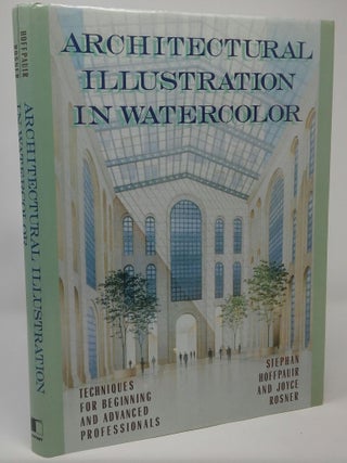 Item #9089 Architectural Illustration in Watercolor. Joyce Rosner Stephen Hoffman